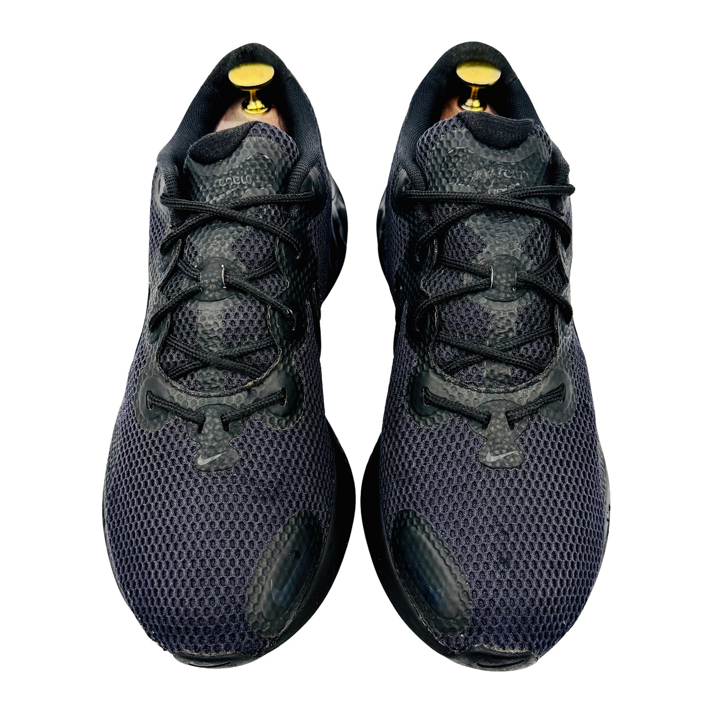 Nike Renew Run Triple Black Sneakers (Size 42) - CK6357‑010