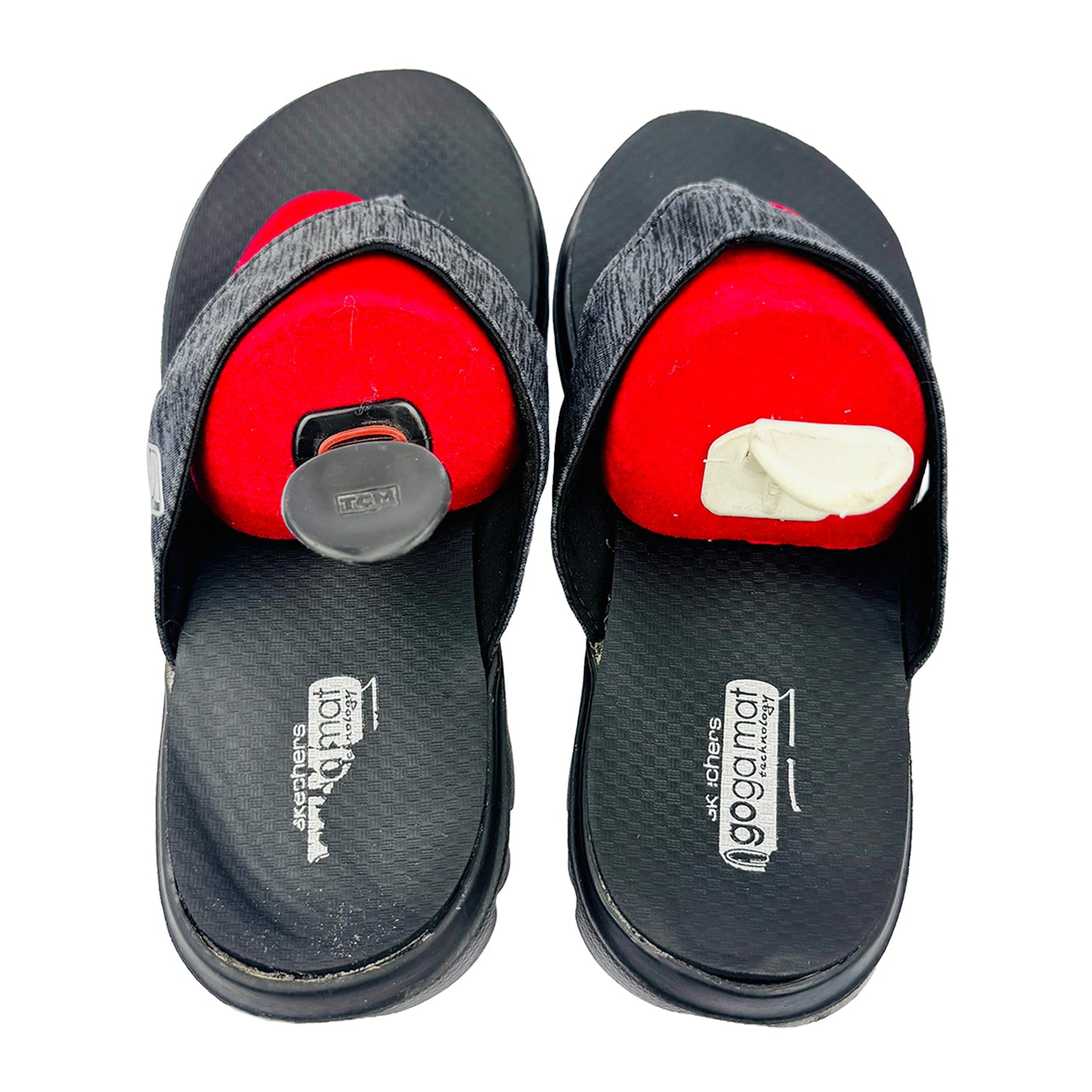 Skechers On The Go Flow Flip Flops (Size 37/38) - 13631‑BBK