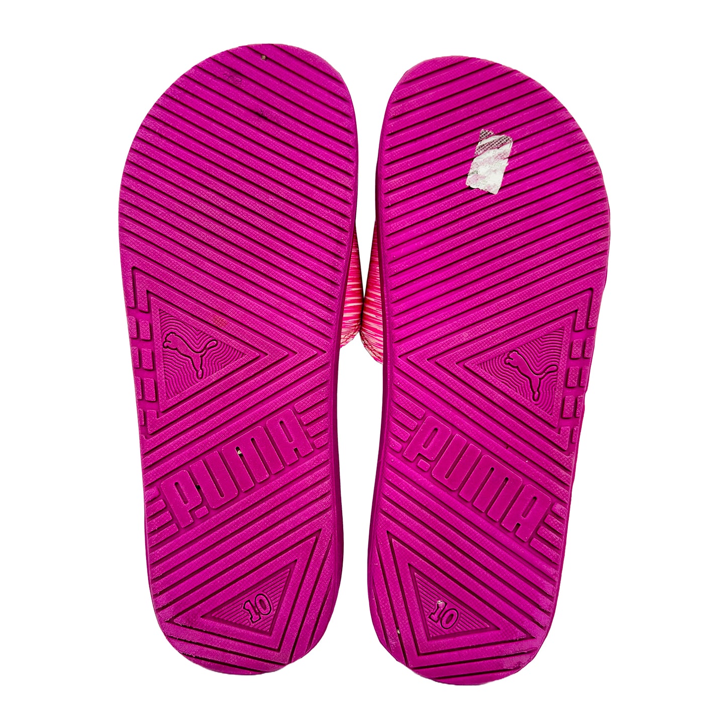 Outsole image of Puma Men's Purple Fashion Slides (Size 44/45)