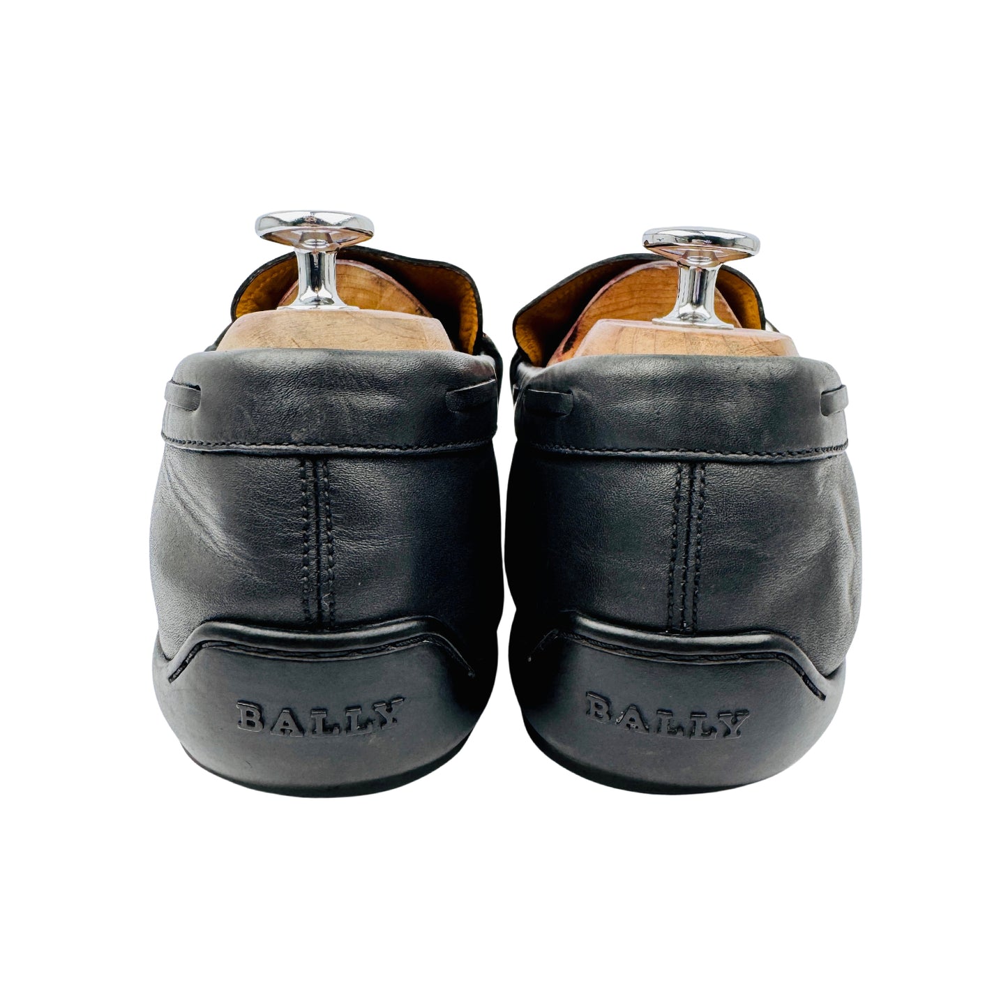 Bally Deister Calf Leather Black Loafers (Size 44/44.5)