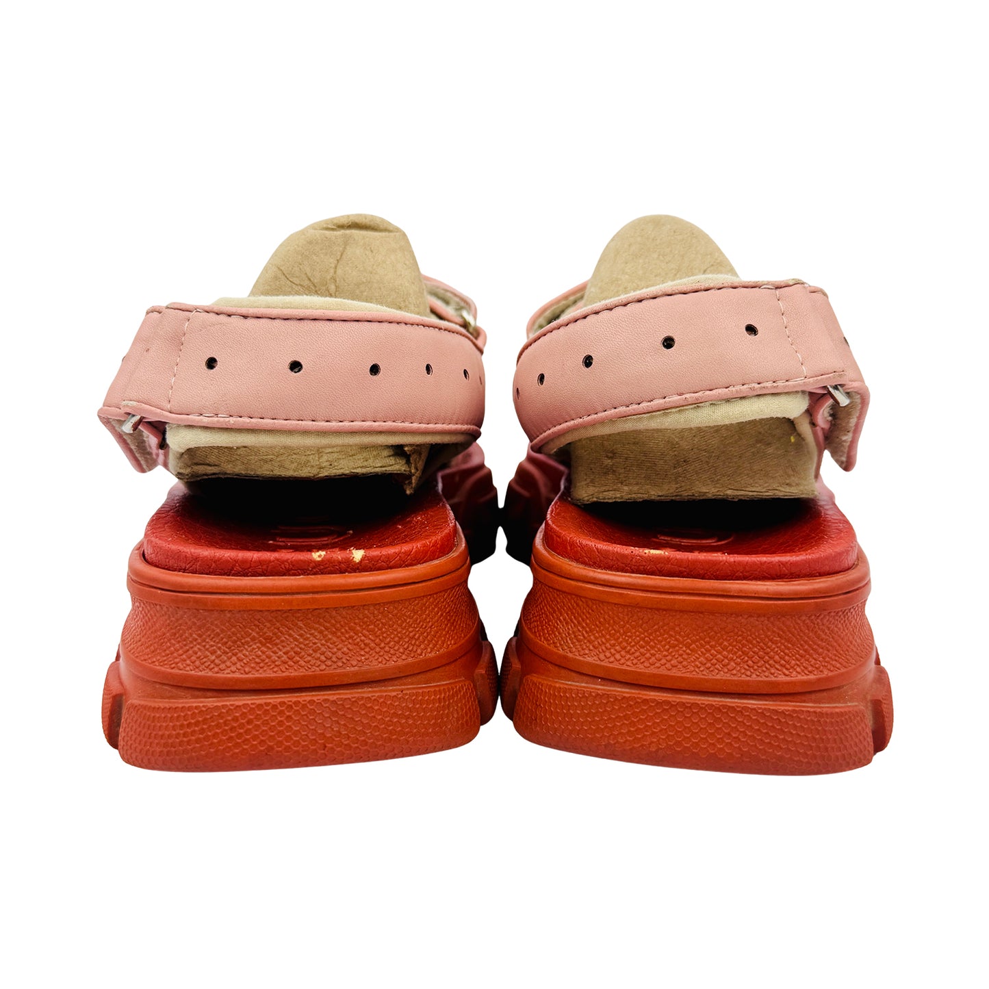 Gucci Women's Flashtrek Leather Sandals (Size 38)