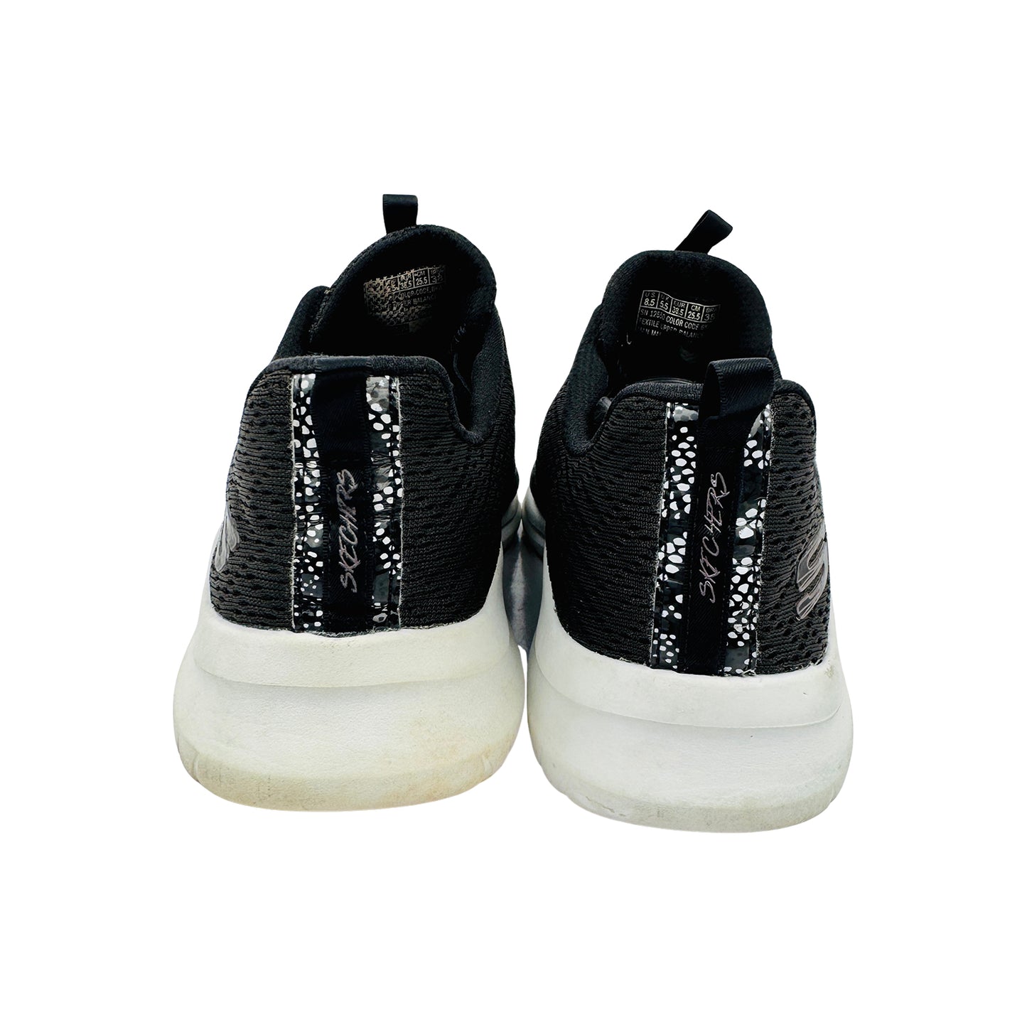 Skechers Ultra Flex Bungee Shoes (Size 38.5) - 12550 BKW