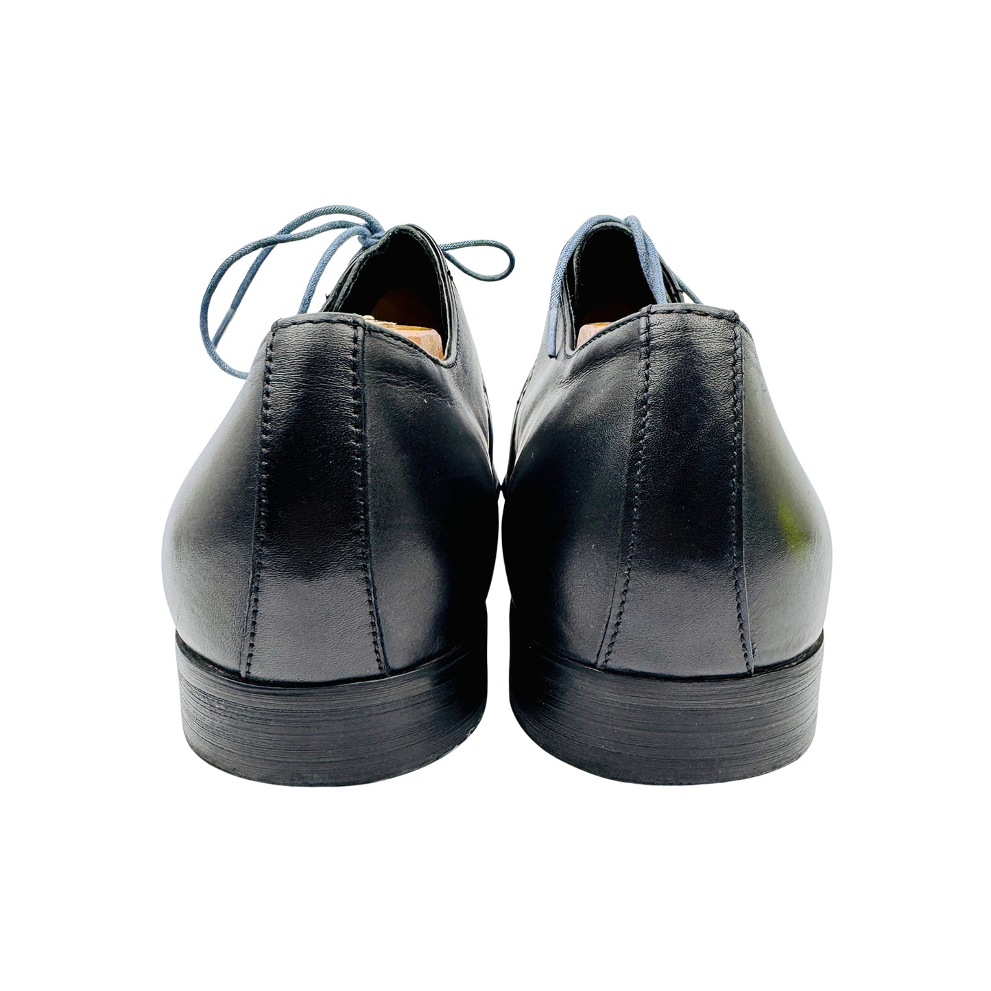 Belmondo Men's Black Derby Shoes (Size 44/44.5)