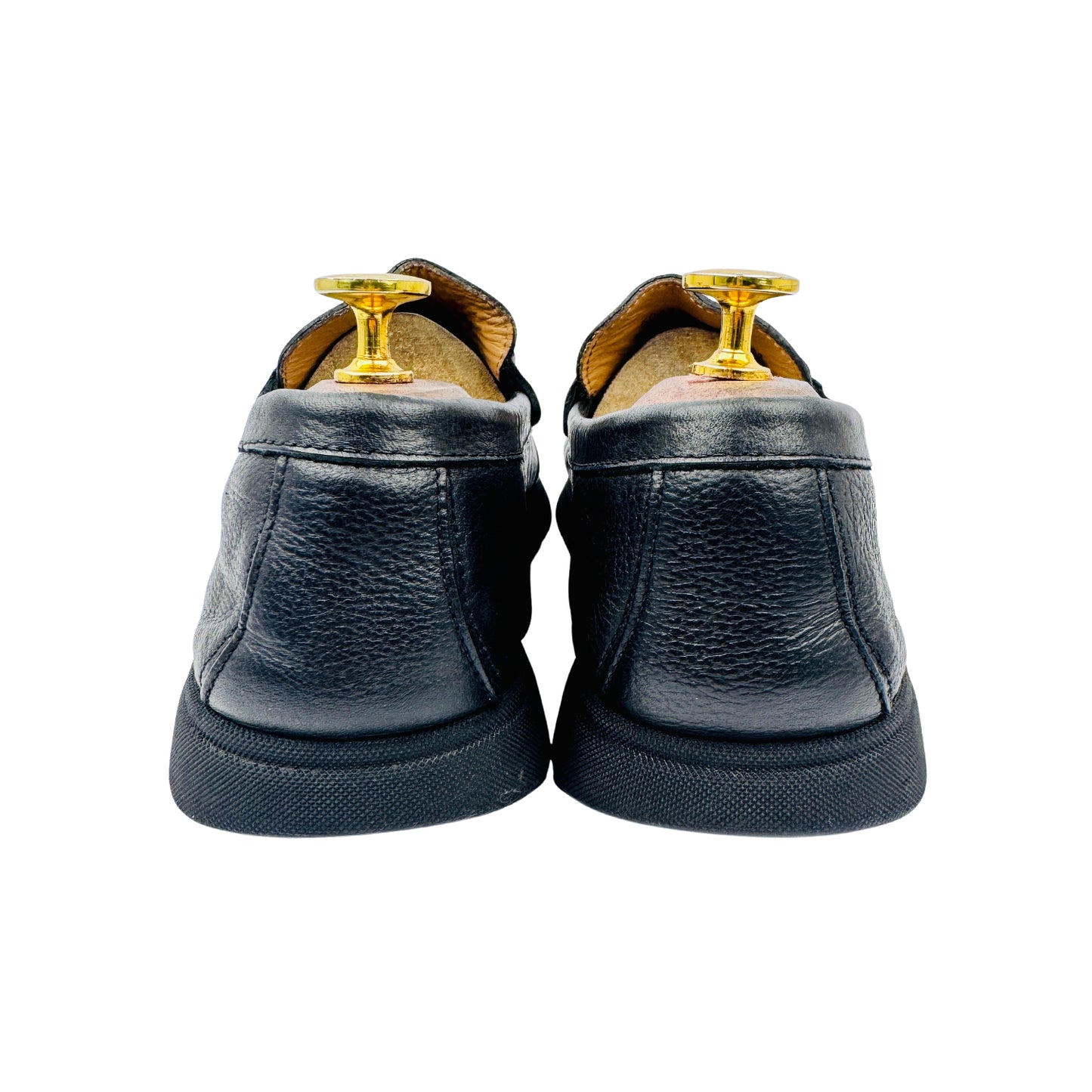 Hugo Boss Men's Black Leather Loafers (Size 41.5/42) - 50474475