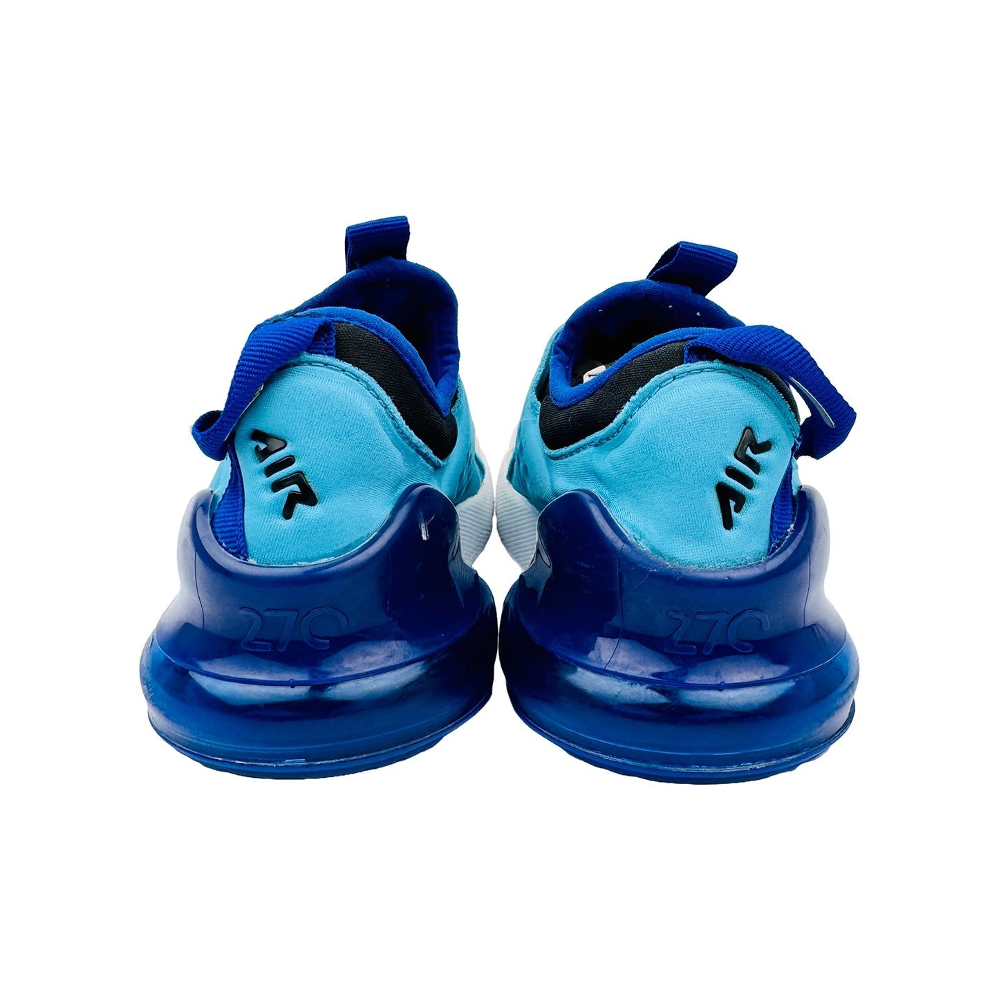 Back Side image of Nike Kid's Air Max 270 Extreme Shoes (Size 31) - CI1107-101