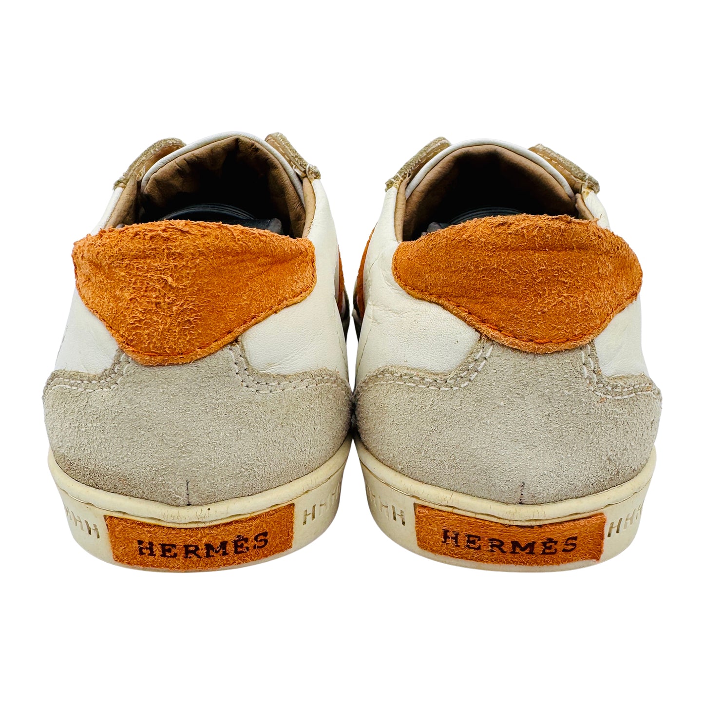 Hermes Boomerang Low‑Top Sneakers (Size 39/39.5)