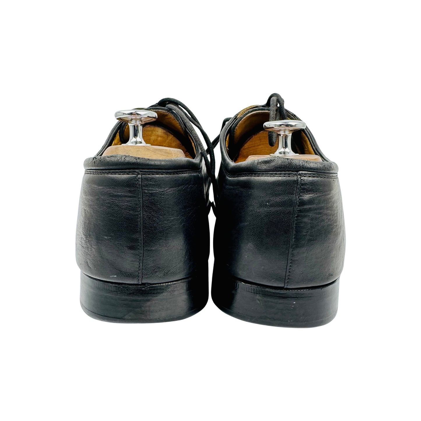 Magnanni Federico Cap Toe Black Oxfords (Size 45) - 12654