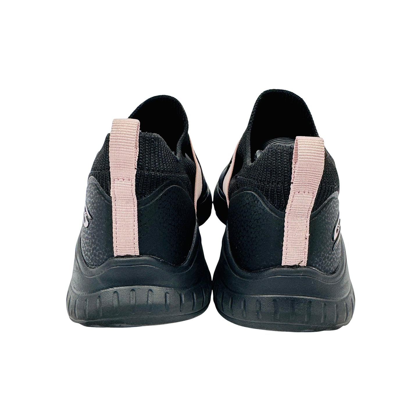 Skechers Bobs Squad Chaos Black Slipon Shoes (Size 37.5/38)