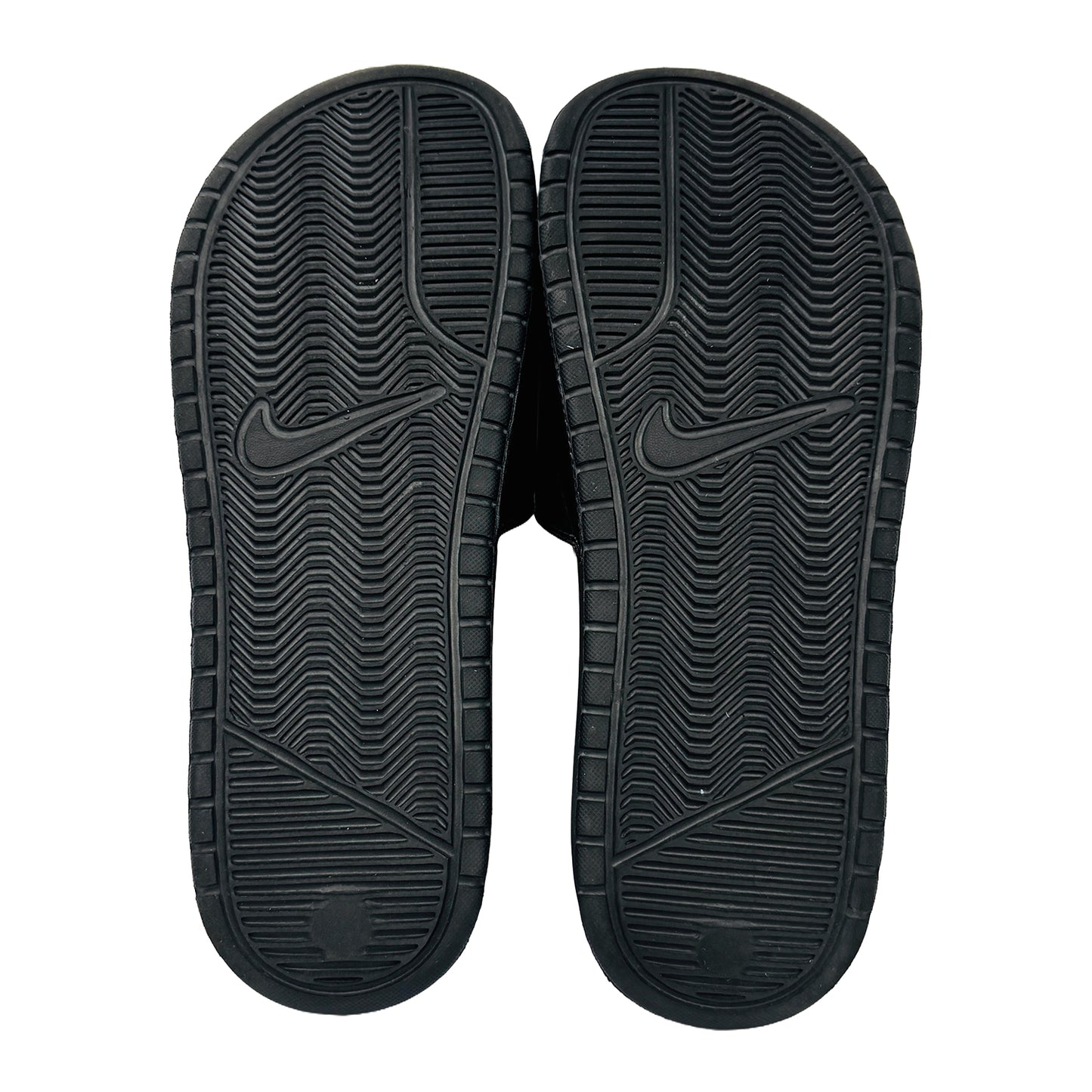 Outsole image of Nike Black Benassi JDI Slides (Size 40.5/41) - 343881-007