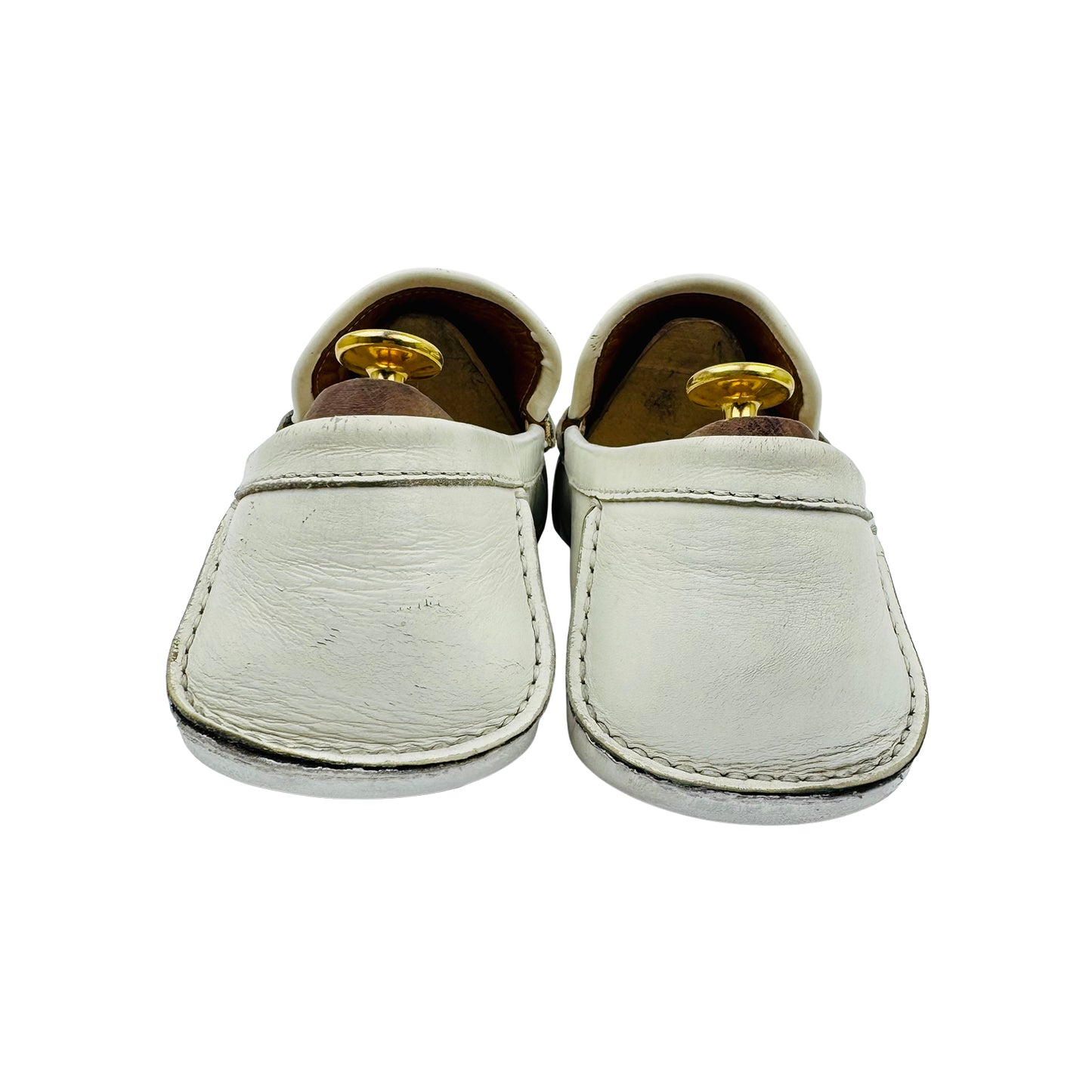 Gucci GG Canvas Driver 'Off White' Loafer (Size 42.5/43)