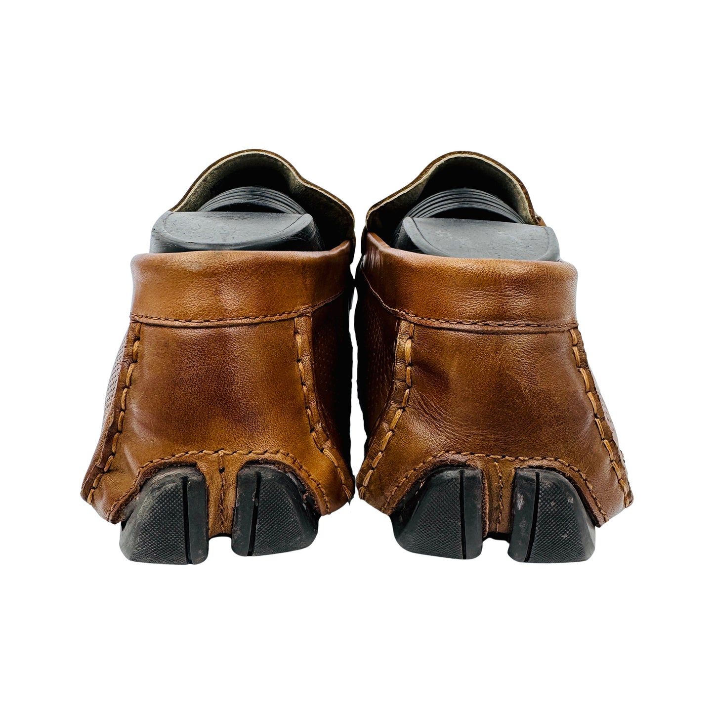 Salvatore Ferragamo Gancini Bit Leather Loafers (Size 40/40.5)