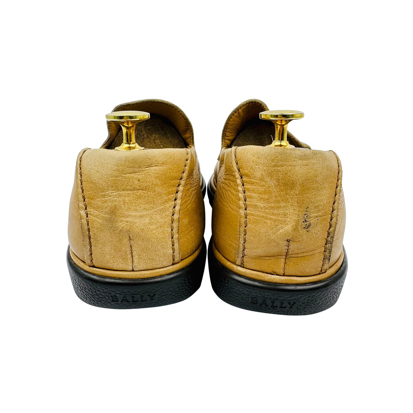 Bally Men's Rapsody Tan Leather Loafer (Size 42)