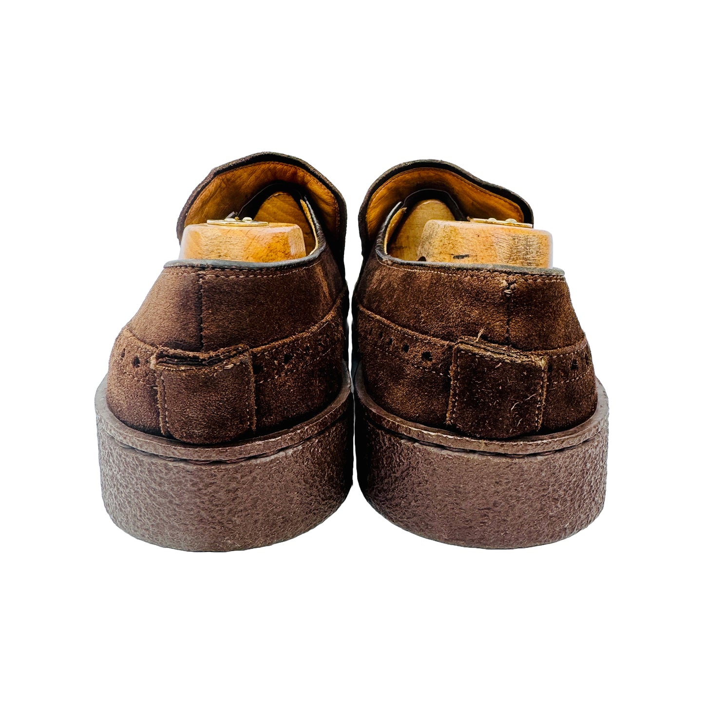 Gucci Men's Brown Suede Loafers (Size 43.5/44)
