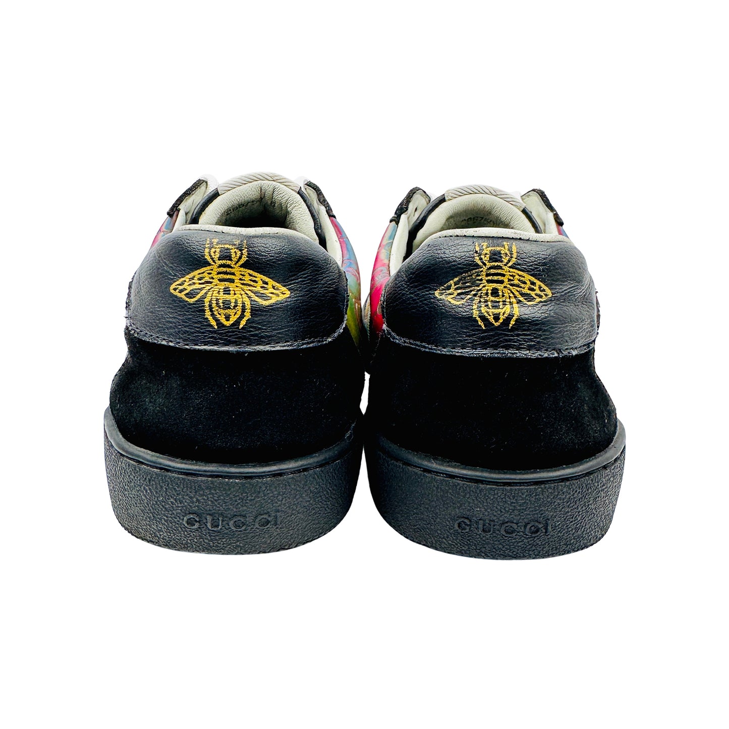 Gucci Men's Black Multicolor Sneakers (Size 40.5/41)