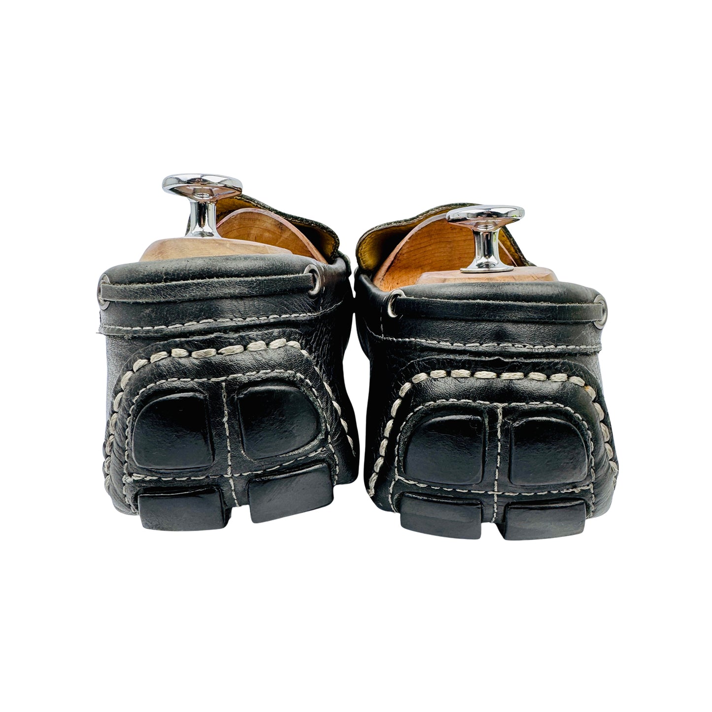 GH Bass & Co Bass Monte Black Leather Loafers (Size 44/44.5)