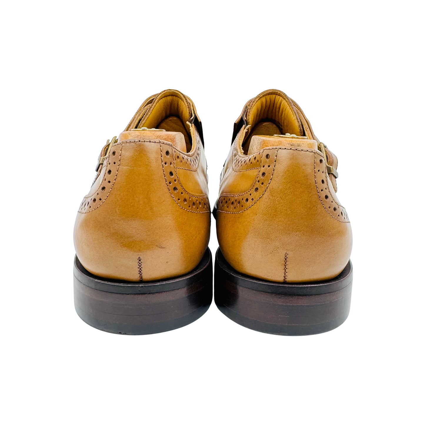Aldo Men's Ozzano Brown Leather Dress Shoes (Size 42/42.5)