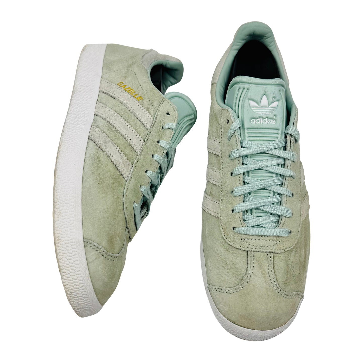 Adidas Gazelle 'Ash Green' Sneakers (Size 40.5) - CQ2189