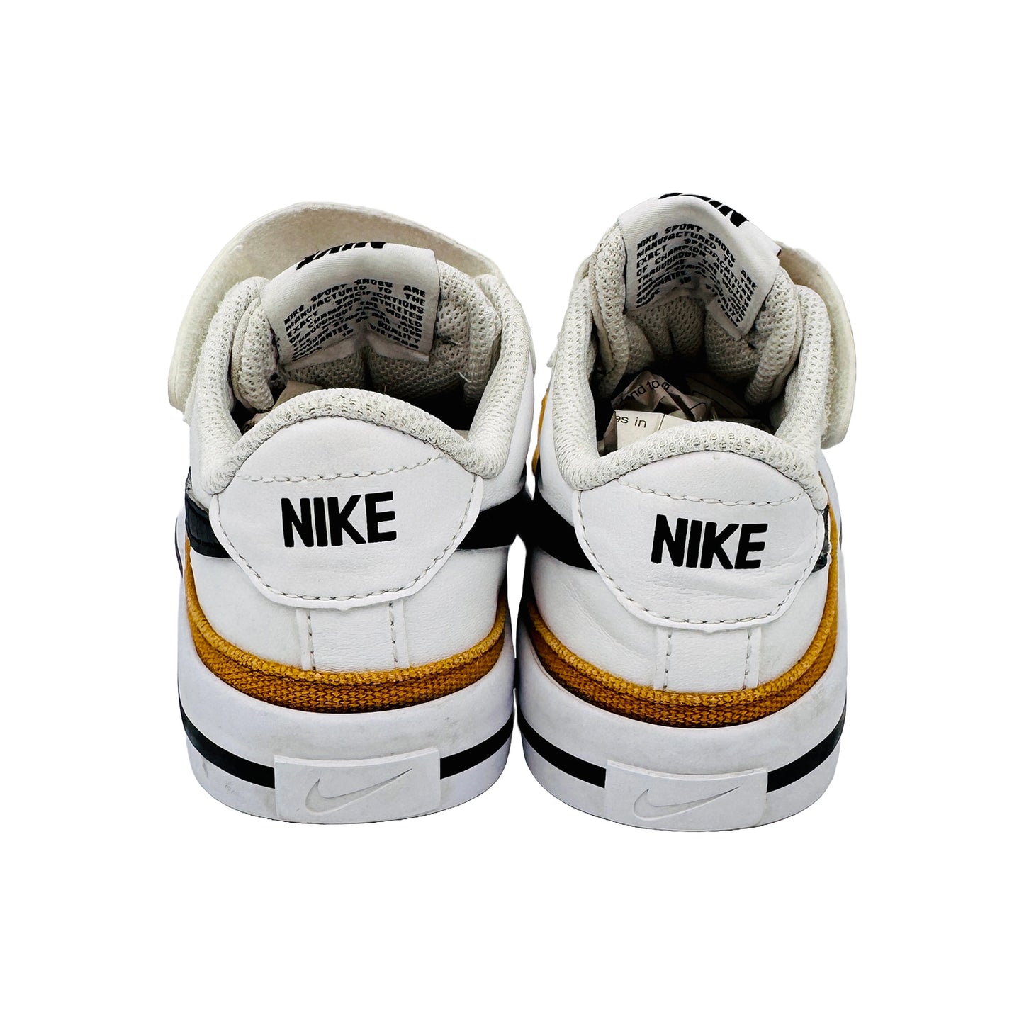 Back Side image of Nike Kid's Court Legacy Shoes (Size 29.5) - DA5381-102