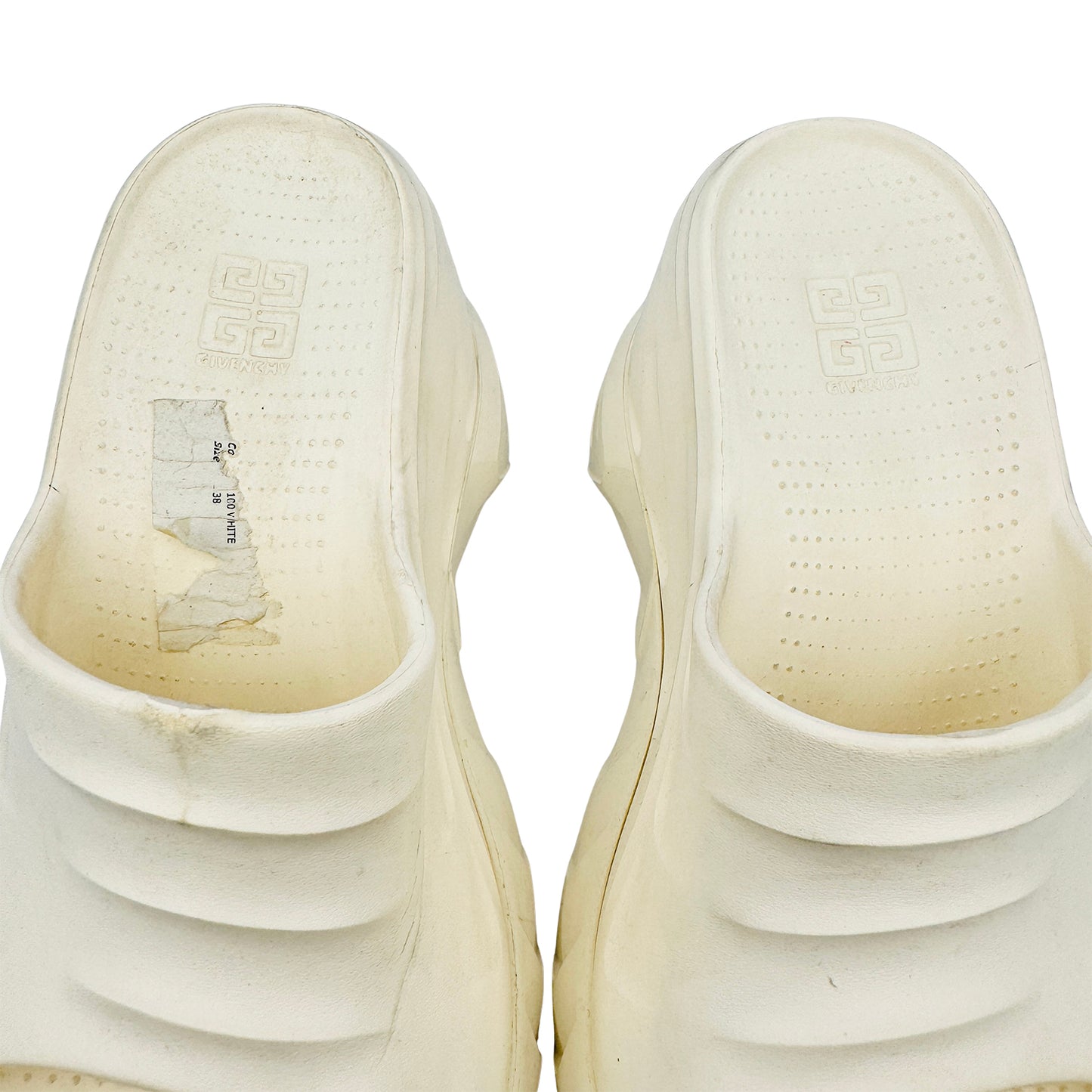 Givenchy Women's Marshmallow Wedge Sandal Slides (Size 38)