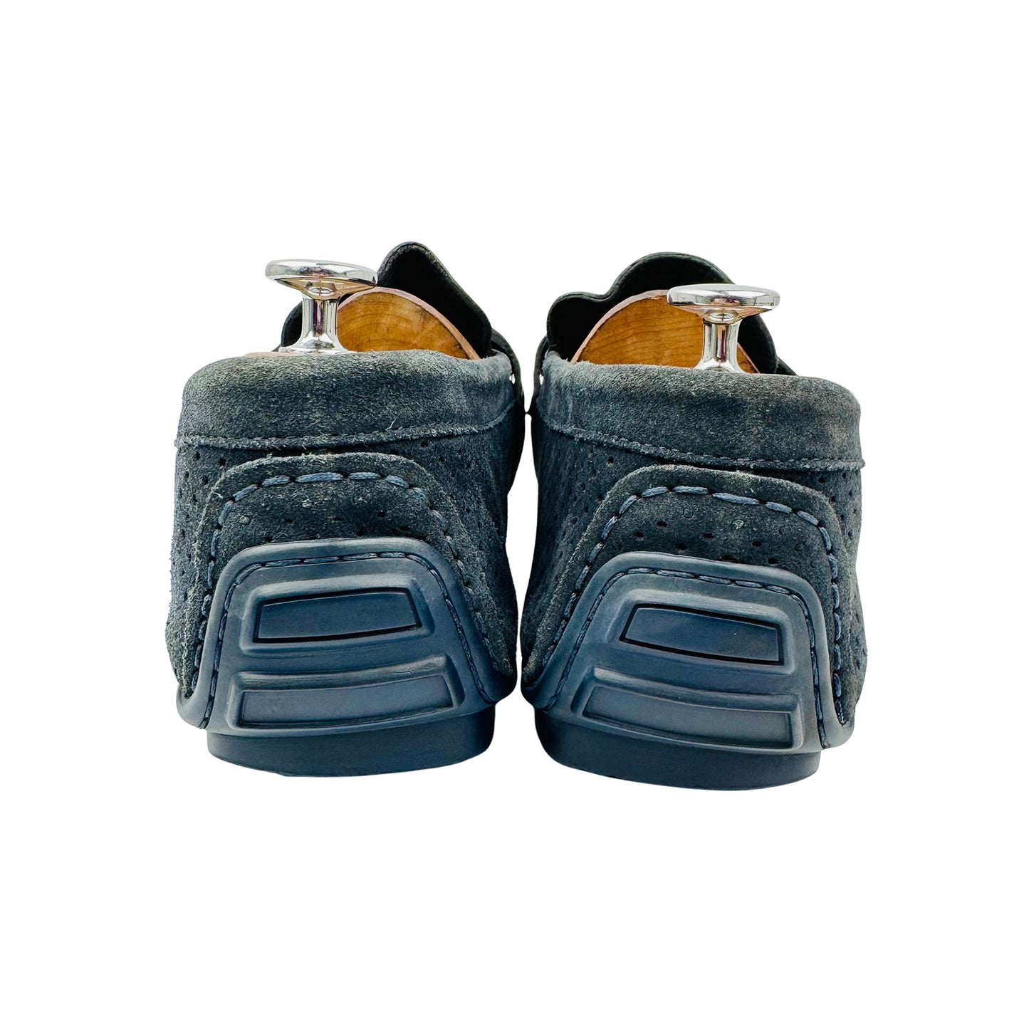 Roberto Cavalli 'Dark Navy' Suede Loafer (Size 43.5/44)