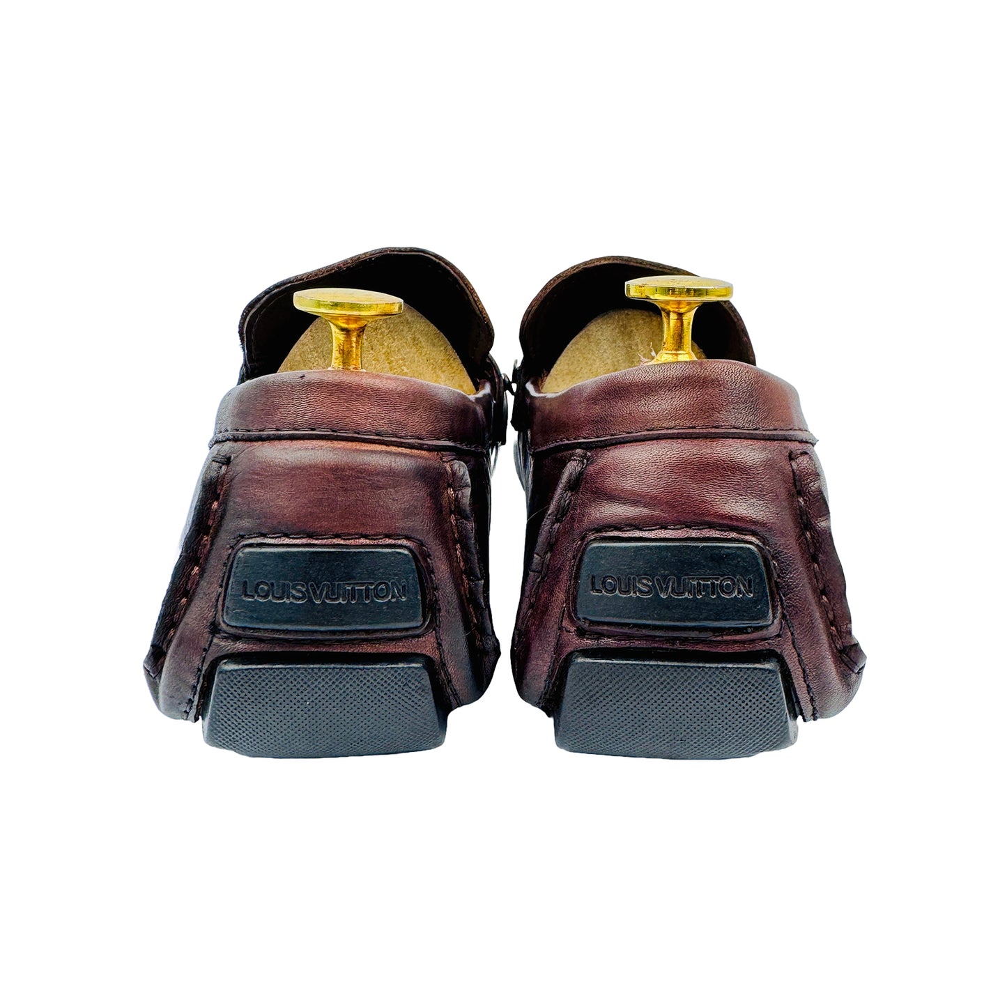 Louis Vuitton Monte Carlo Brown Moccasin Shoes (Size 42.5)