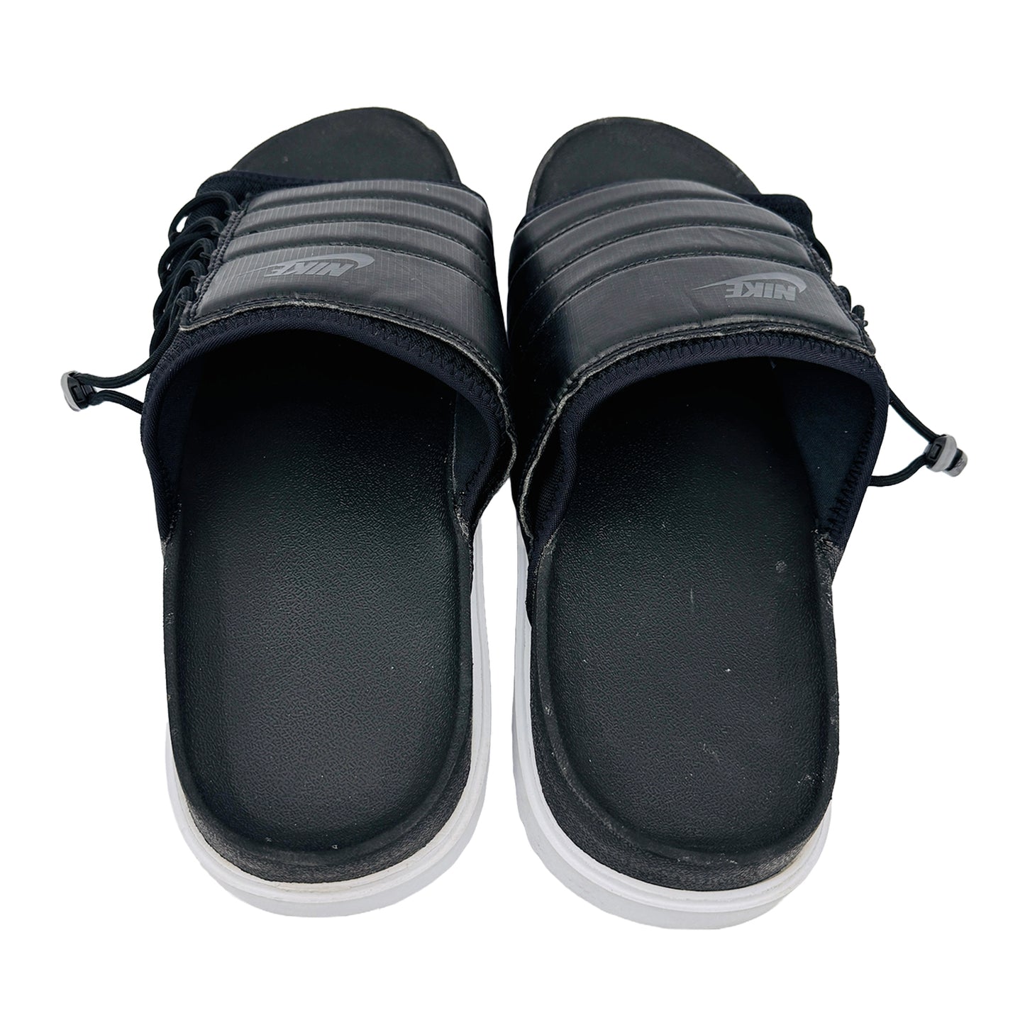 Inside image of Nike Men's Asuna Black White Slides (Size 47/47.5) - CI8800-102