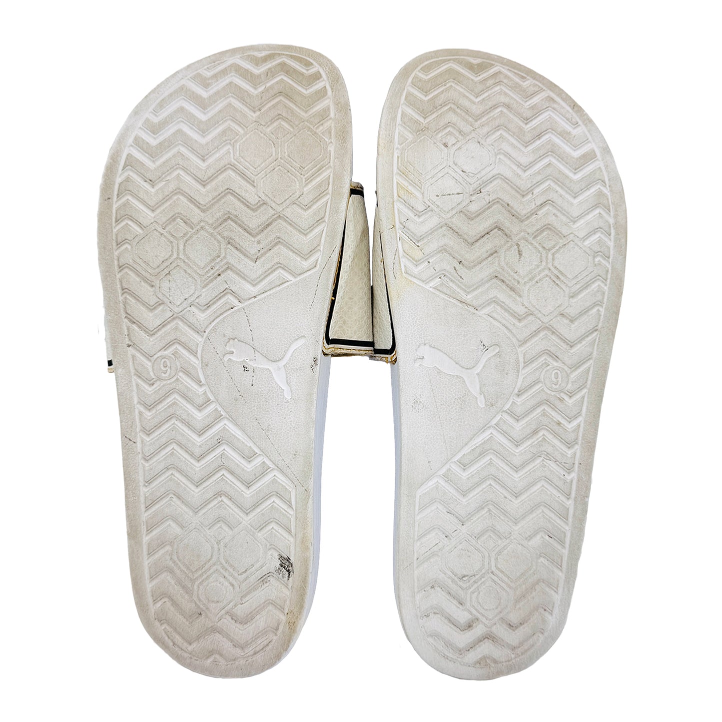 Outsole image of Puma Leadcat FTR White Slides (Size 43)