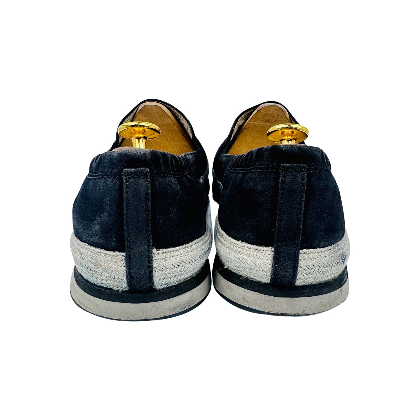 Prada Men's Espadrille Suede Slip-On Shoes (Size 43/43.5) - 4D2363