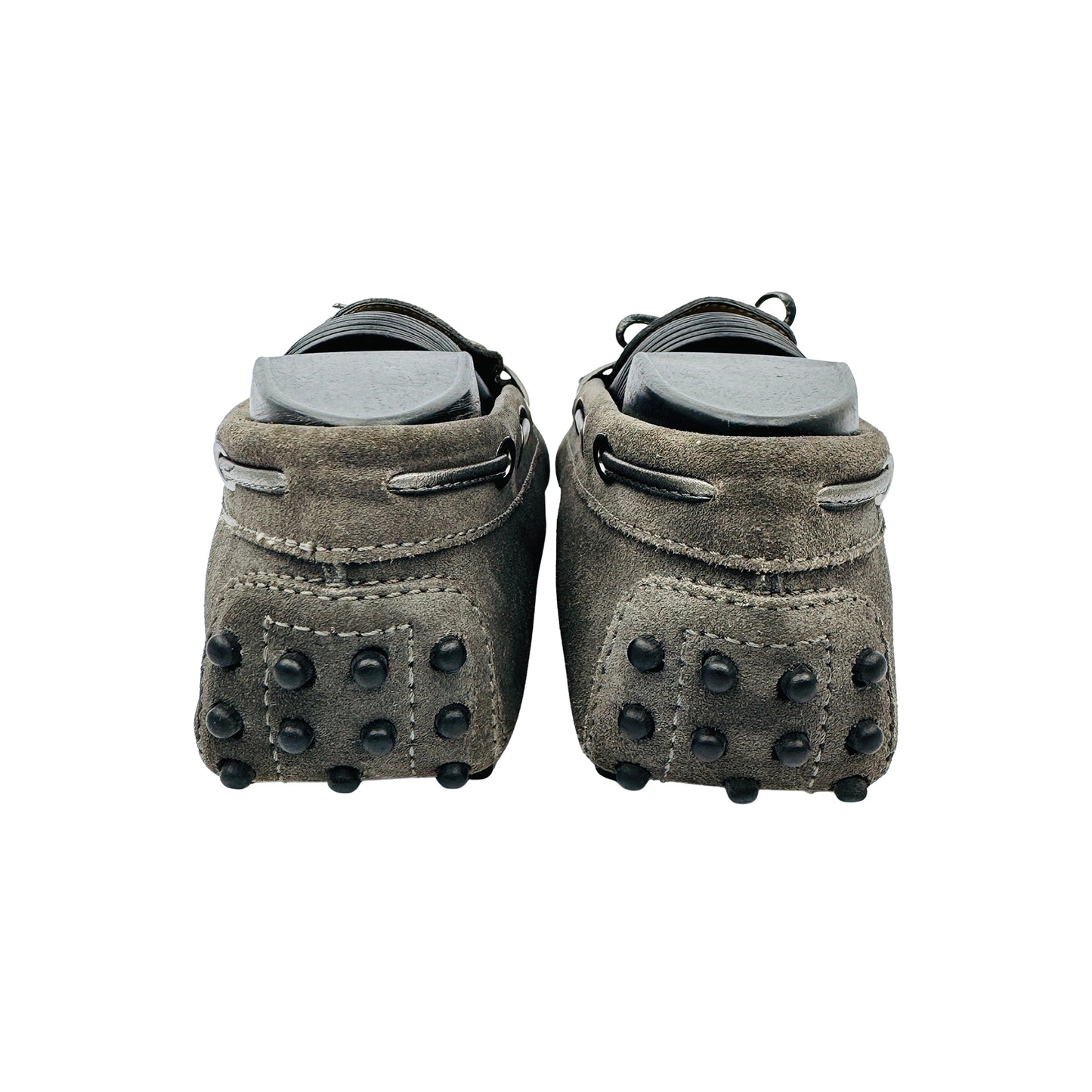 Tods Women's Gommino Grey Loafers (Size 39.5)