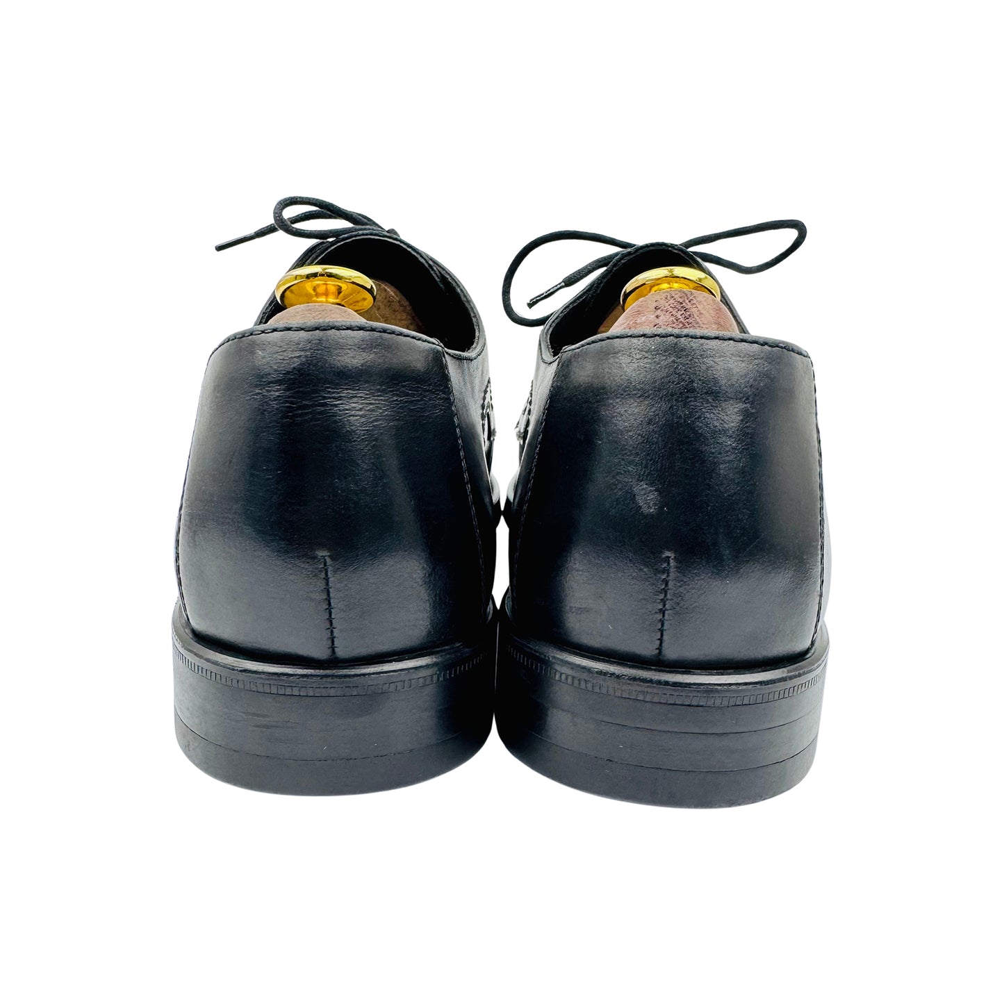 LLOYD Florentino Black Leather Derby Shoes (Size 42.5)