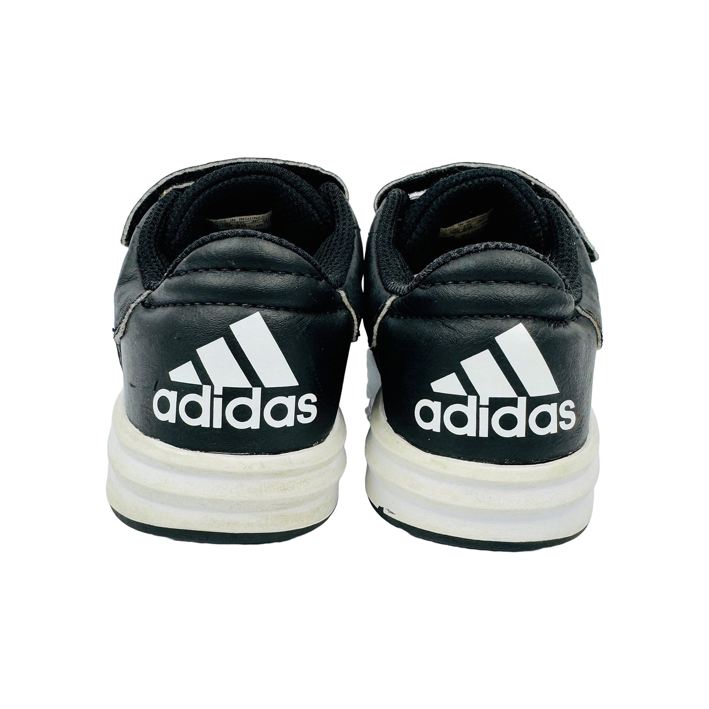 Back Side image of Adidas Kid's Altasport Black Shoes (Size 28) - D96829