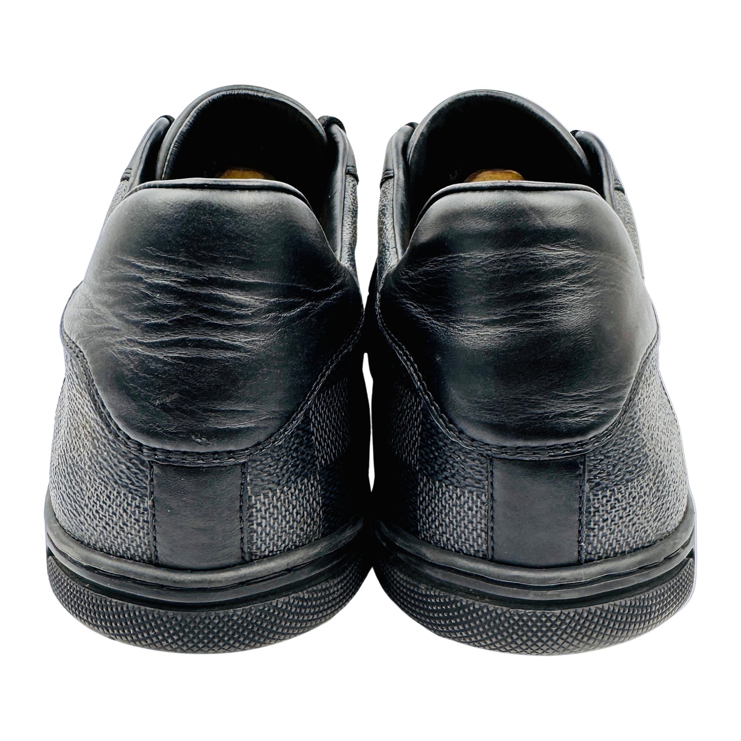Louis Vuitton Men's Damier Graphite Strap Sneakers (Size 43.5/44)