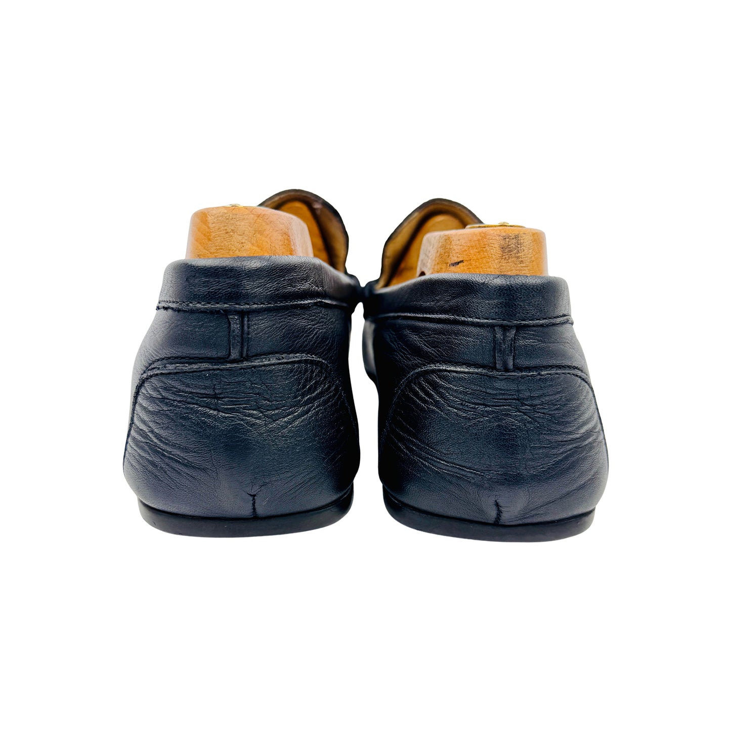 Versace Medusa Medallion Mock Croc Loafers (Size 42.5)