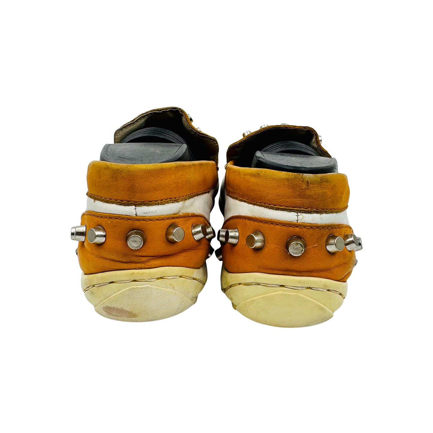 Red Dragonfly Slip-in 'White Orange' Loafer (Size 39.5/40)