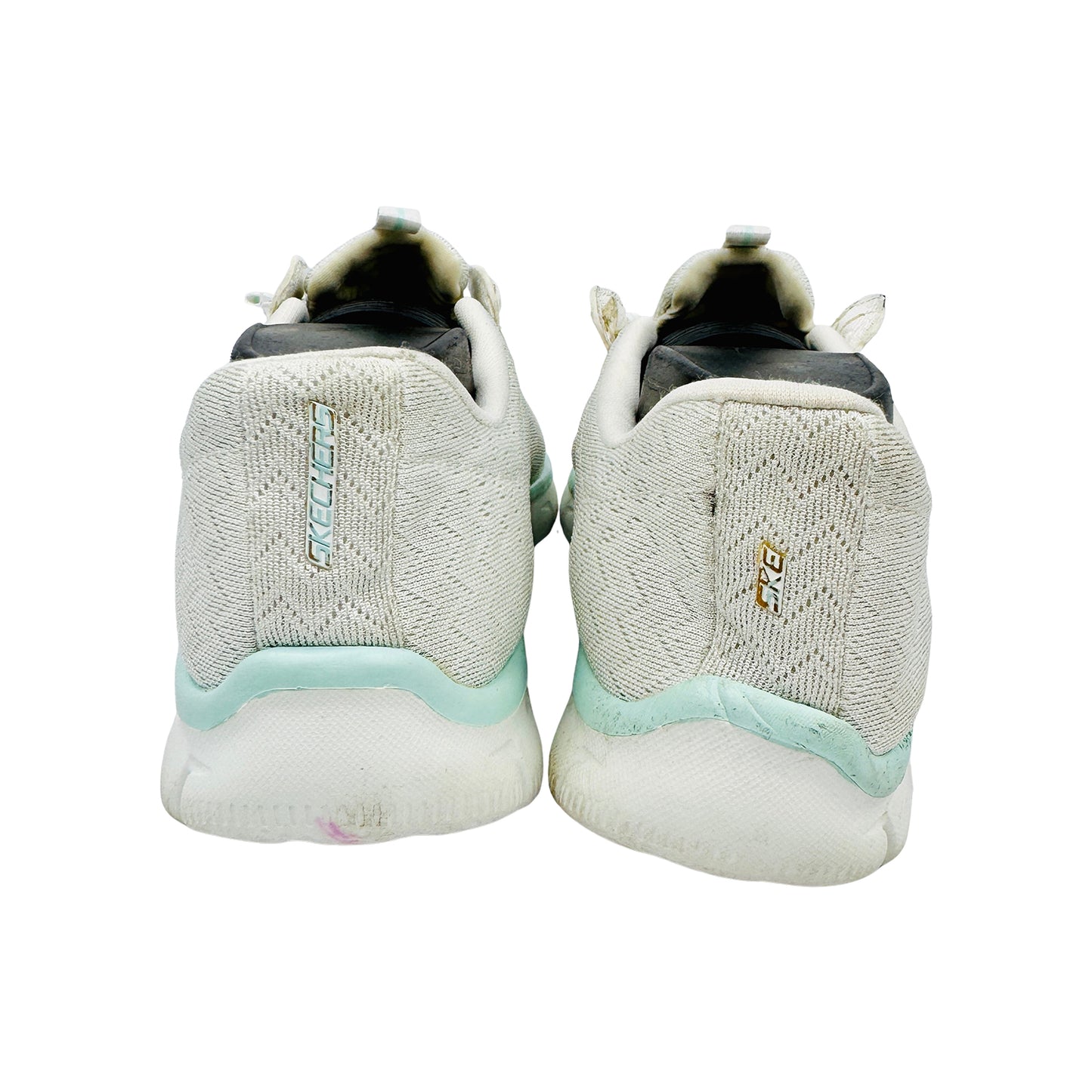 Skechers Empire - Ocean View 'Mint' Shoes (Size 38/38.5) - 12406 WMT