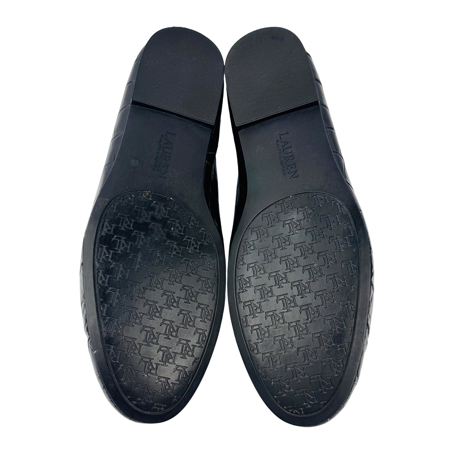 Outsole image of Ralph Lauren Crocodile Averi Loafers (Size 39) - 802824660001