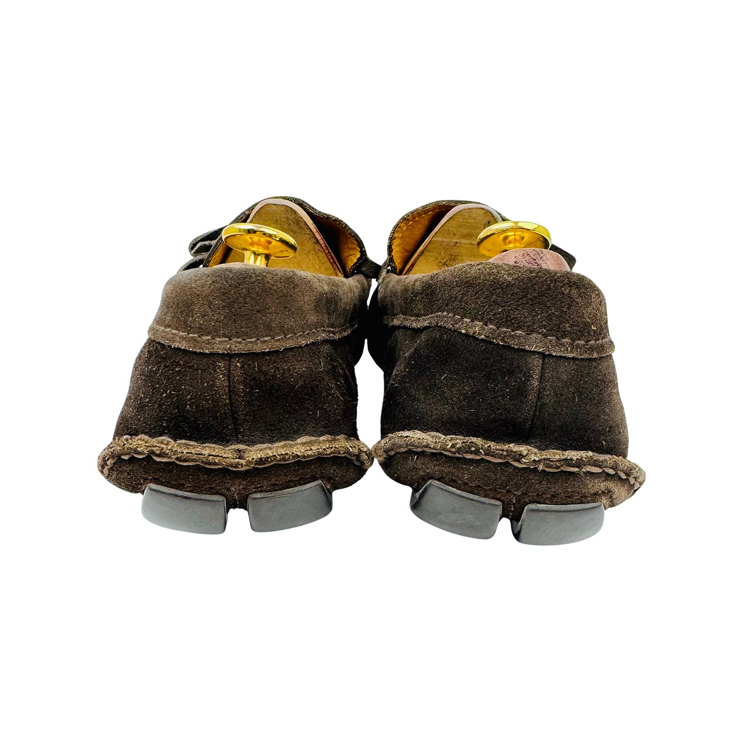 Prada Men's Brown Tassel Suede Loafer (Size 43/43.5) - 2D 2276