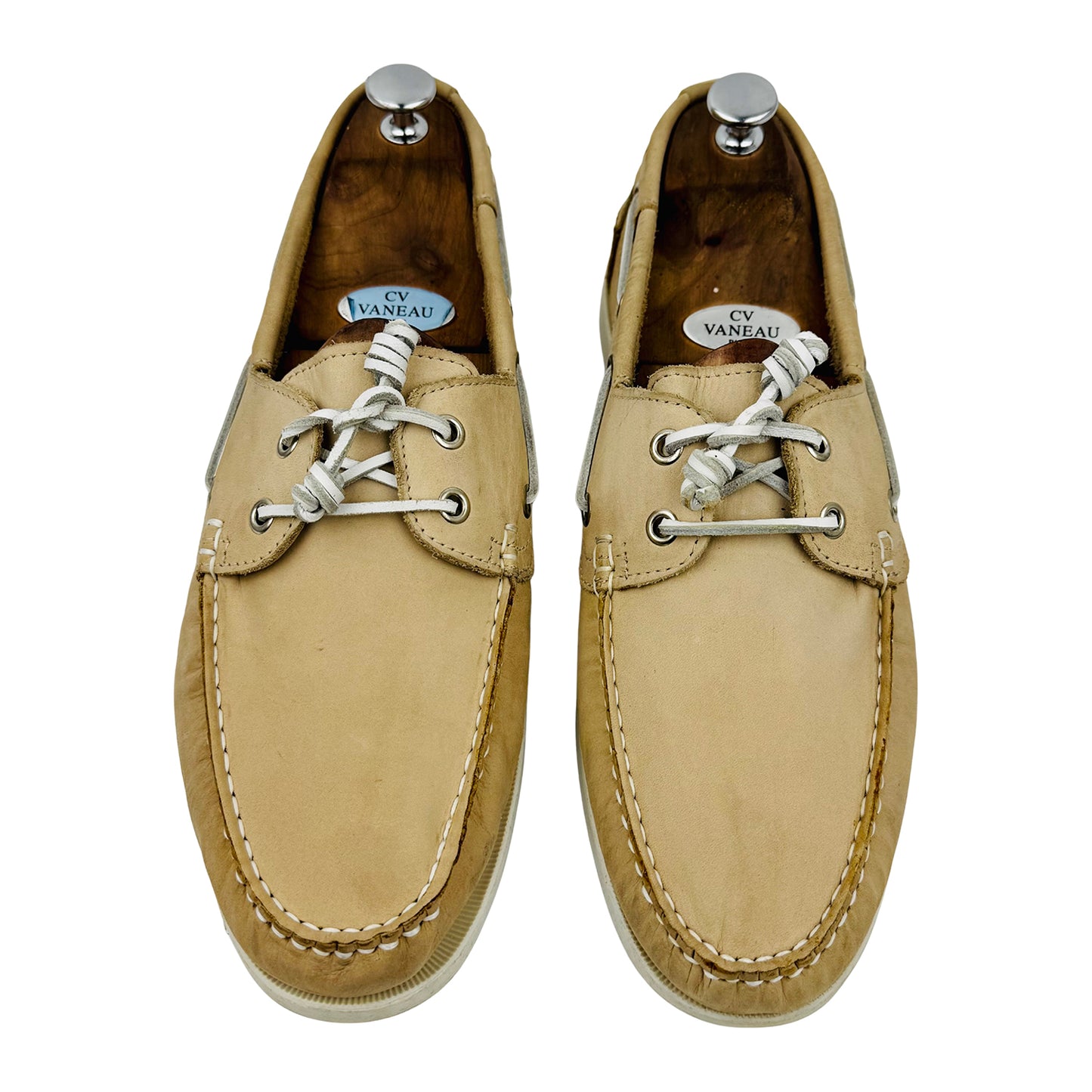 Industrie Clothing Men's Light Tan Boat Shoes (Size 44)