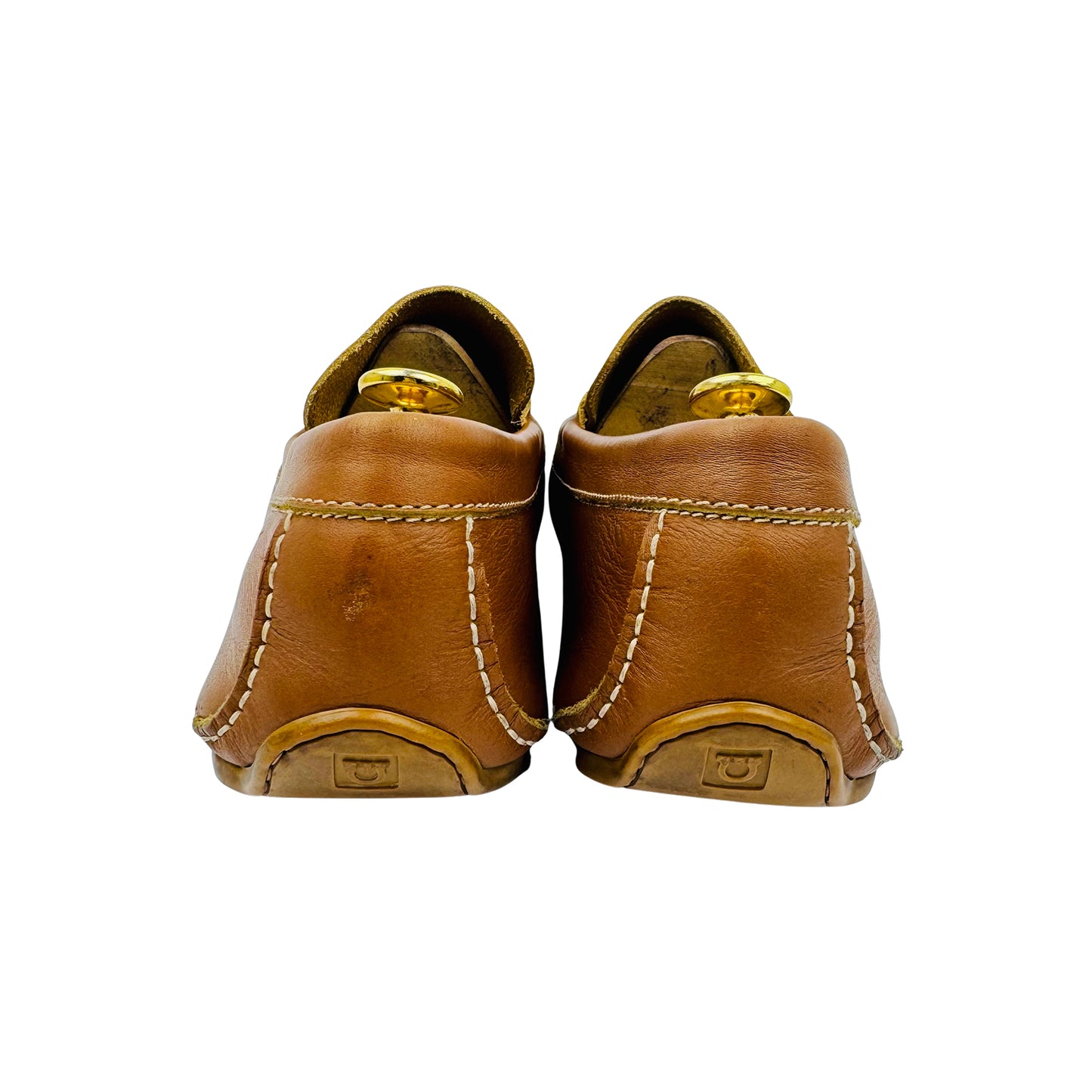Salvatore Ferragamo Parigi Driver Brown Loafer (Size 44)