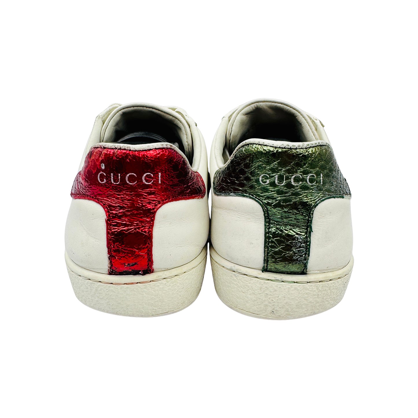 Gucci Ace Tiger Embroidered Sneakers (Size 39/39.5) - 602548