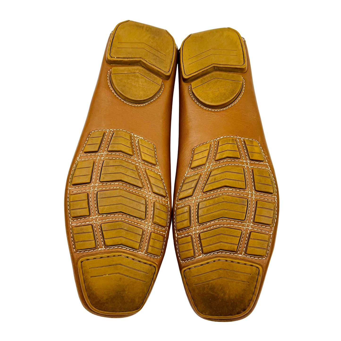 Salvatore Ferragamo Parigi Driver Brown Loafer (Size 44)