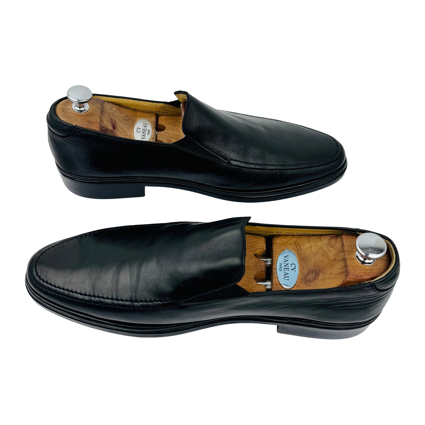 Bally Men's Black Calf Leather Slipon Loafer (Size 45)