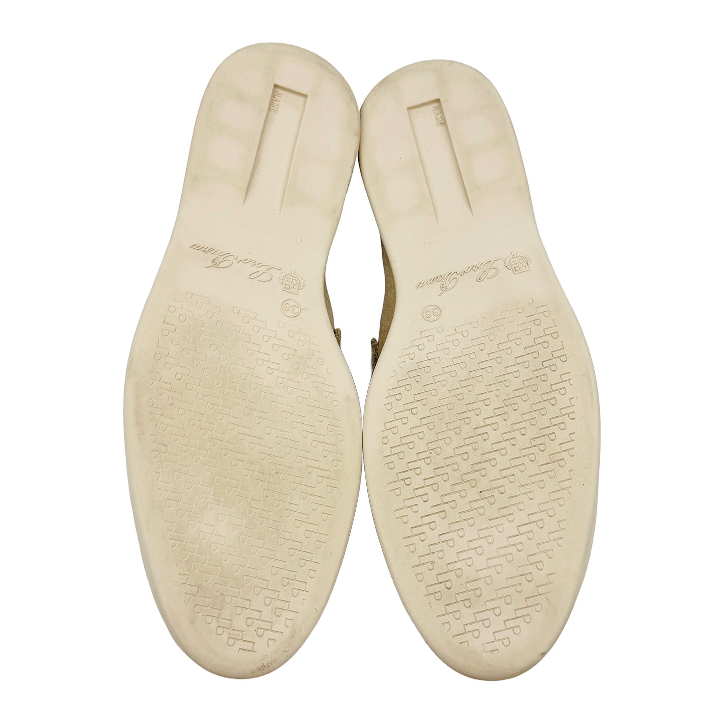 Outsole image of Loro Piana Women's Summer Walk Suede Loafers (Size 38) - FAE5444D044