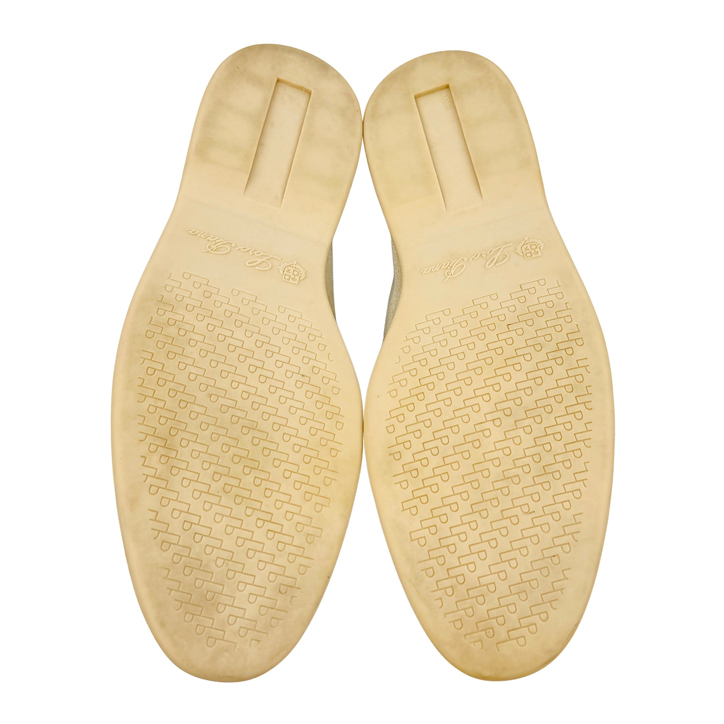 Loro Piana Summer Walk Beige Loafers (Size 41/41.5) - H 18068