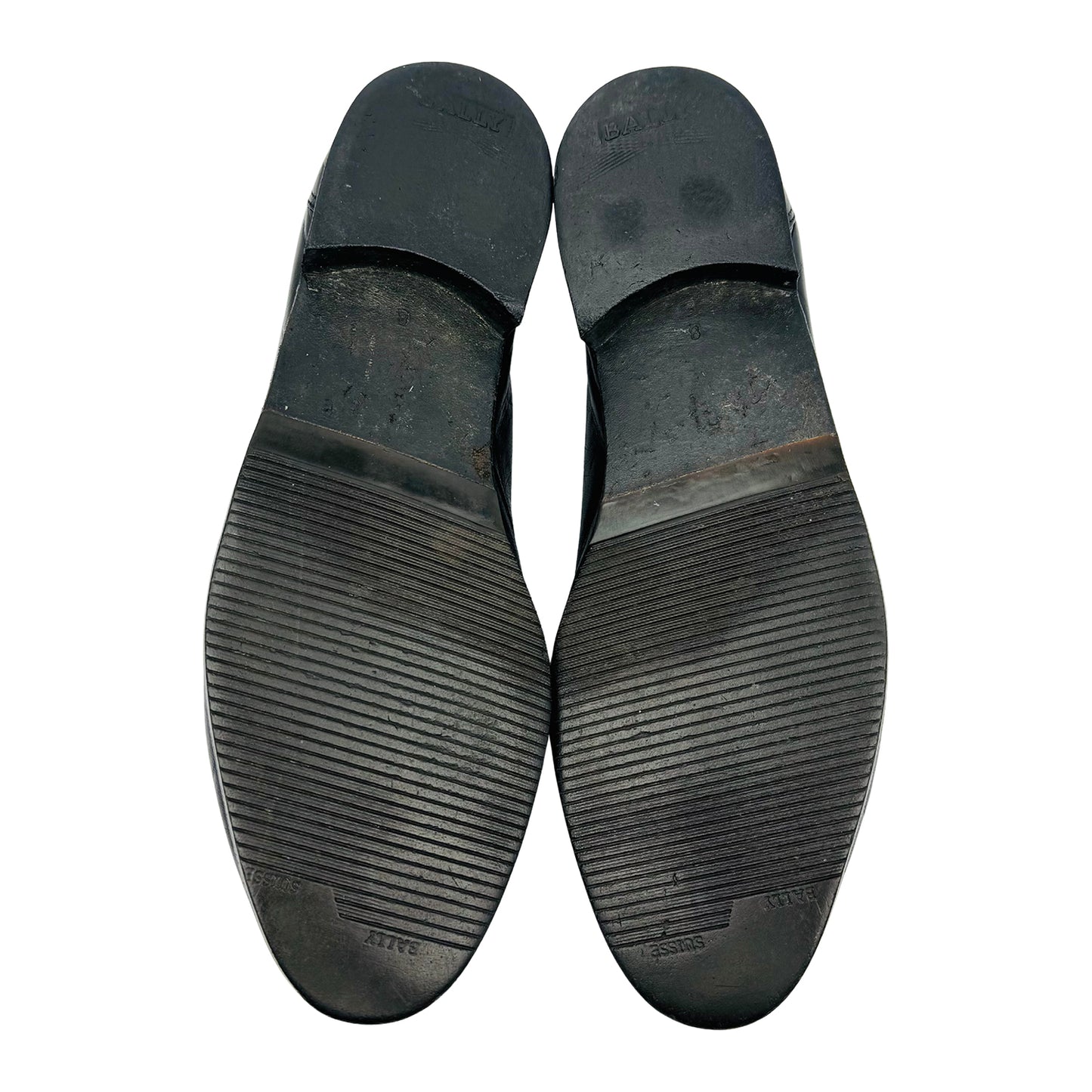 Bally Men's Black Leather Bit Loafer (Size 42)