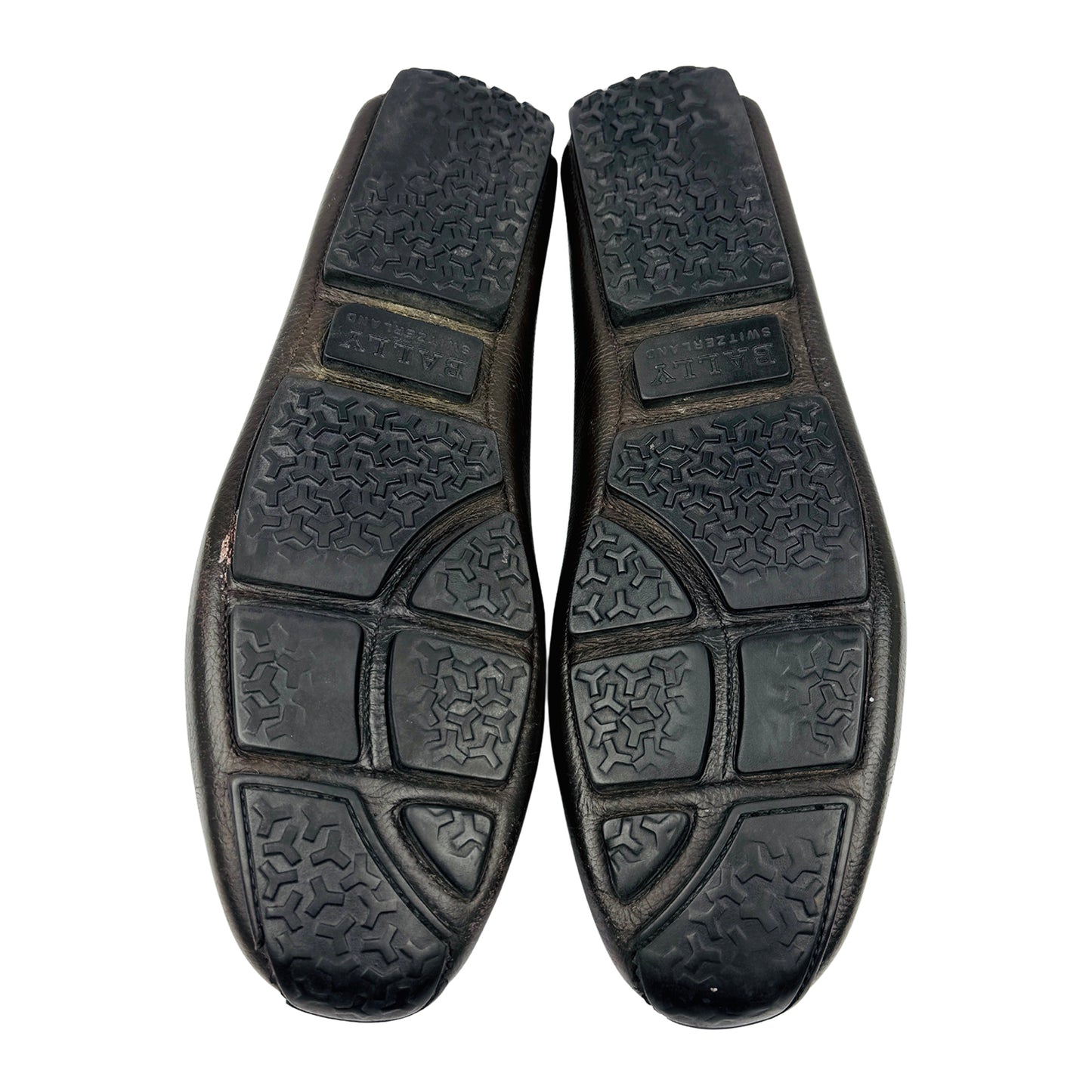 Bally Men's Brown Pilgrim Driver Loafers (Size 42.5)