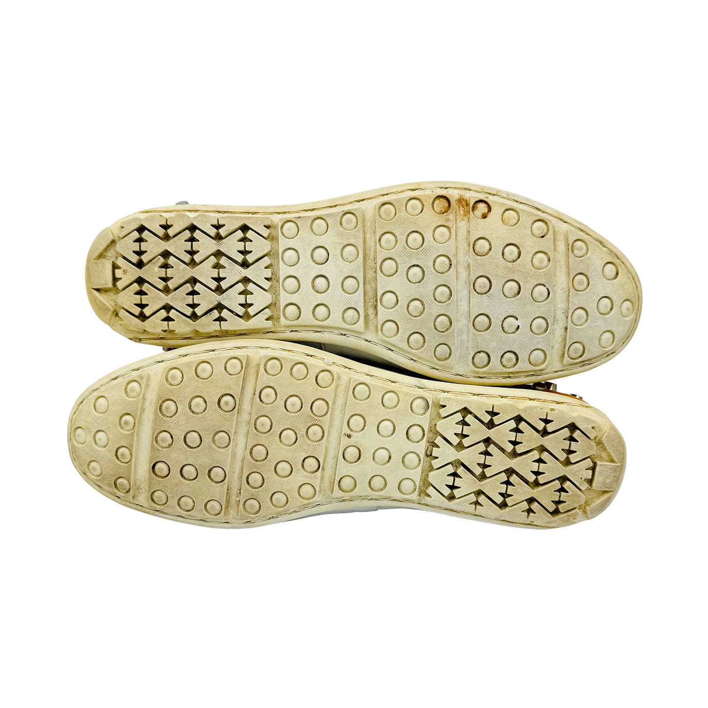 Red Dragonfly Slip-in 'White Orange' Loafer (Size 39.5/40)