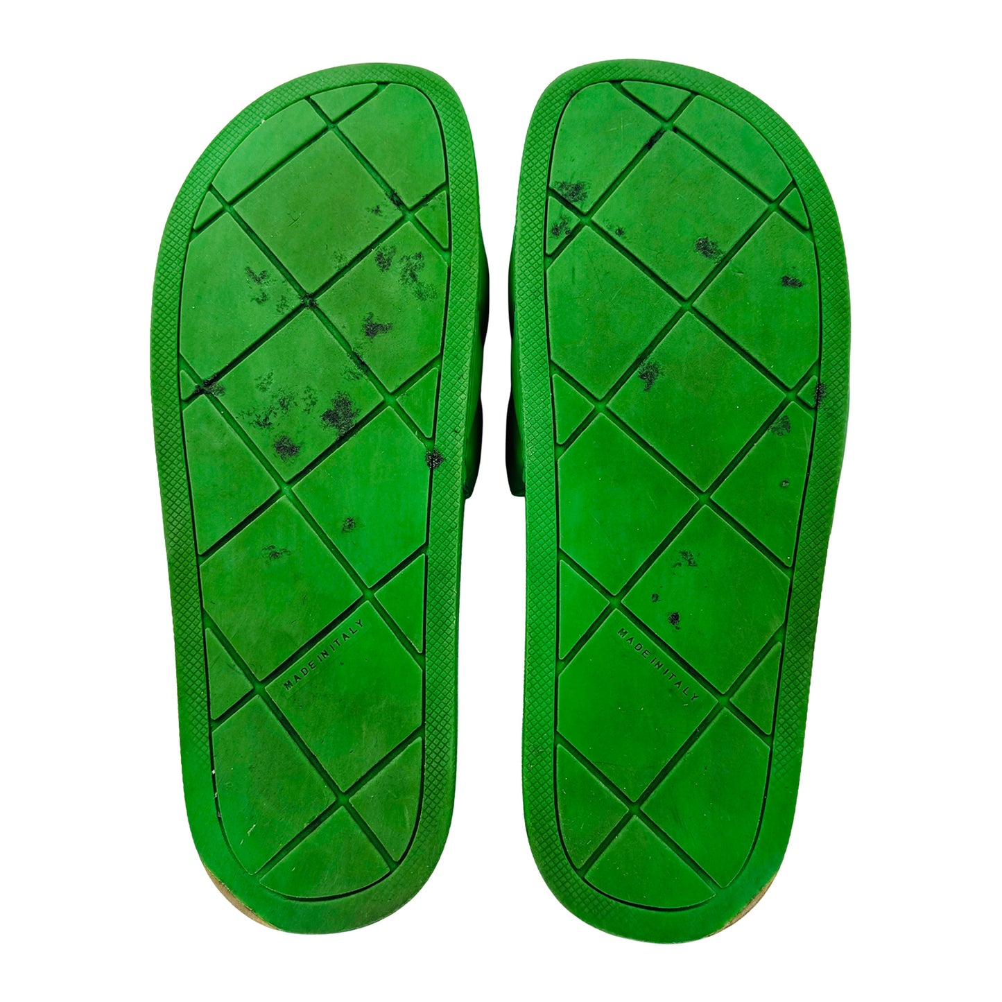 Bottega Veneta Green Slider Slippers (Size 42/42.5)