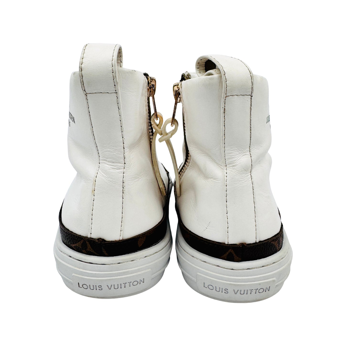Louis Vuitton Men's Stellar White Sneakers (Size 40/40.5)