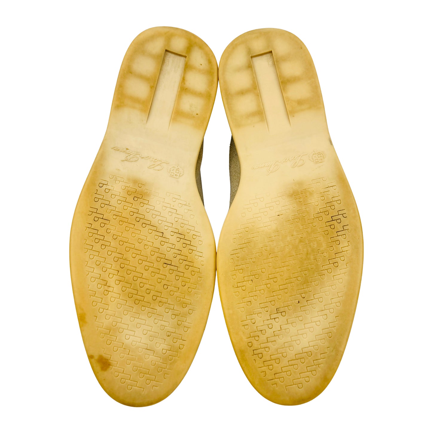 Loro Piana Summer Walk Beige Loafers (Size 41/41.5) - K 53076